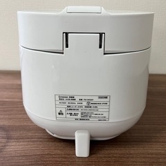 炊飯器（2号炊き 2020年製）の画像