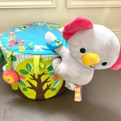 【あげます】寝返り〜タッチ期の全身運動をサポートおもちゃ　おしゃべりコアラちゃんの画像