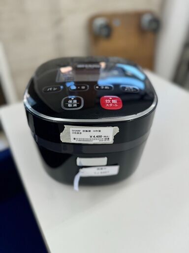 店長特別値引き★ジモティ割あり★ SHARP 炊飯器  18年製 動作確認／クリーニング済み TJ8357