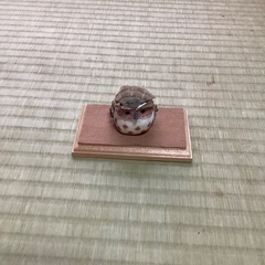 フクロウの置き物