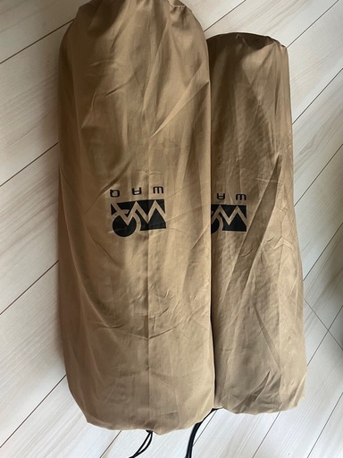 WAQ インフレータブルマット　8cm シングル二つ