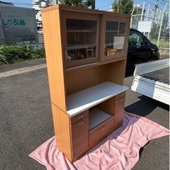 Ａ-805食器棚　ナチュラルカラー　使いやすい　綺麗ですの画像