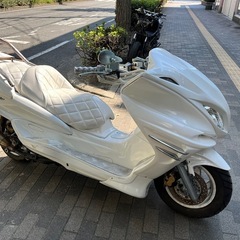 【YAMAHA マジェスティ】SG03 LED新品付き　エアロカスタムの画像
