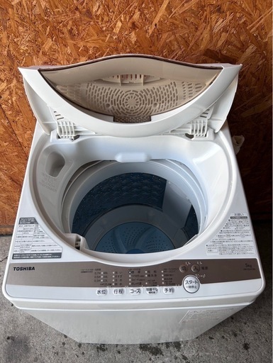 H2813 TOSHIBA 東芝　2022 年　5kg 縦型洗濯機　洗濯機