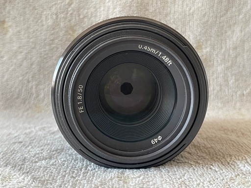  SONY レンズFE 50mm F1.8 （SEL50F18F）
