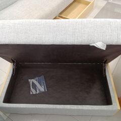 ★ジモティ割あり★  ソファー ホワイト H71×D78×W208 クリーニング済み TC1225の画像