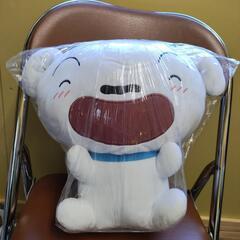 新品☆【プライズ景品】クレヨンしんちゃん めちゃもふぐっとぬいぐるみ～ごきげんなシロだゾ～の画像