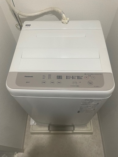 【洗濯機】パナソニックNA-F60B14 シンプル　美品　6キロ
