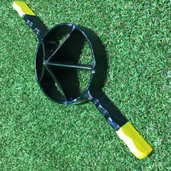 竹割 ５分割 ／両手竹割り 美品の画像