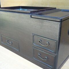 長火鉢　唐木黒檀　美品