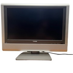 TOSHIBA テレビ　20型　リモコンなしの画像