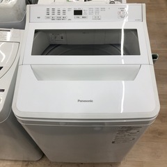 【安心の1年保証付き】Panasonic 8.0kg 全自動洗濯機のご紹介です