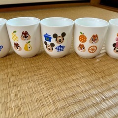 ディズニー　ティーセット　5つのキャラクターの画像