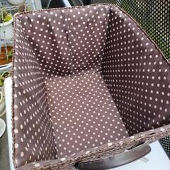 キレイめ  収納バスケット 2個セットの画像
