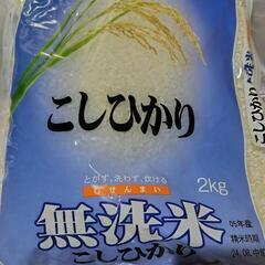 福井コシヒカリ無洗米2kgお米が手に入りにくい方へ  説明お読み...