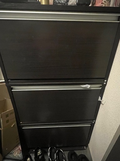 薄型 スリム シューズボックス 靴箱 靴 収納