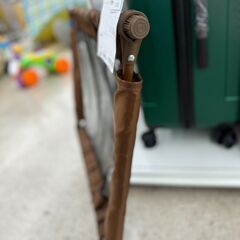 ★ジモティ割あり★ TJ8372  ベビーガード 茶 H60×D60×W82 クリーニング済みの画像