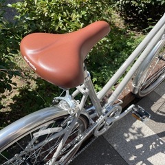 🔶新車🔶26インチ　マルイシ/TRIANGLE　　3年間盗難補償付☆　クロスバイク　外装6段変速　カートリッジBB　点検調整永久無料☆　西宮市の画像
