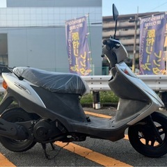 【ご成約でヘルメットプレゼント🎁】スズキ アドレスv125G CF4EA シルバー【配送•当日納車可能】の画像