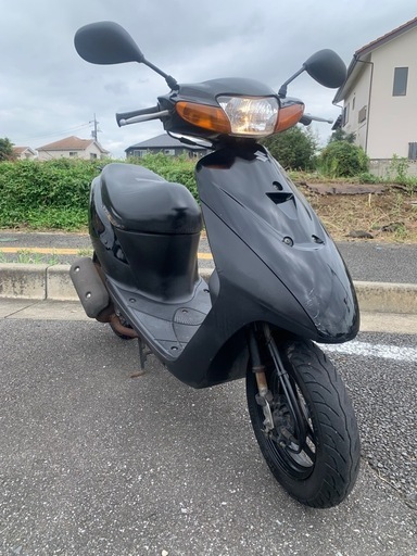 売約済み65難あり⭐️レッツ2⭐️バッテリ充電済み、キャブ分解清掃、エアフィルター新品交換、2スト、SUZUKI、スズキ、バイク、原付