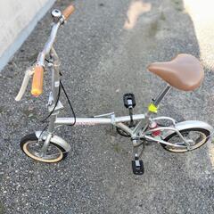 （お譲り先決定）折りたたみ自転車の画像
