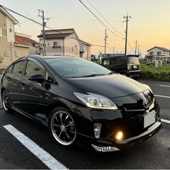 プリウス３０　平成　２５年　モデリスタ、エアロ付