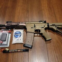 M4ショート TTI・TR-1 M-LOKタイプ 電動ガン AR...