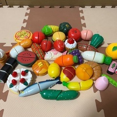 おままごと　野菜＆果物セットの画像
