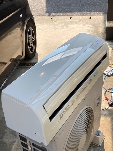 エアコン 2017年 取り付け込み アイリスオーヤマ製 2.2KW