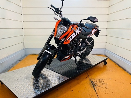 15196km  ★始動動画あり★ KTM  125デューク  JGA  小型 89,100円
