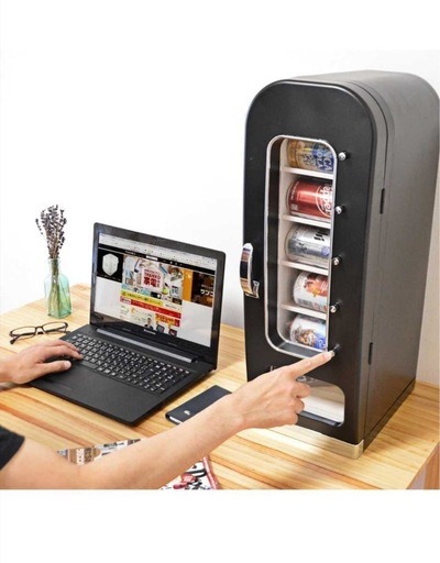 【最終値下げ】9月15日までTHANKOサンコー 自動販売機型保冷庫「俺の自販機」