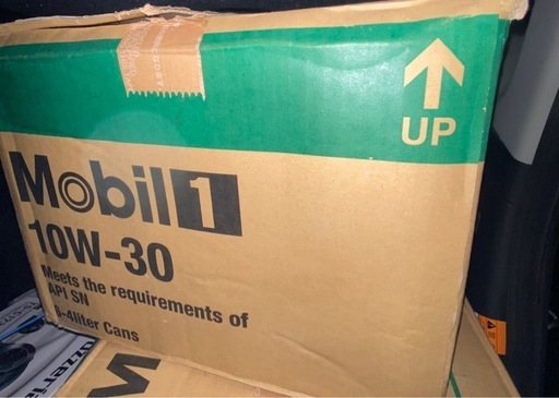 エンジンオイル モービルワン 6缶セット
