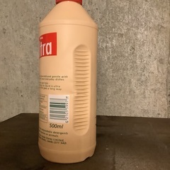 海外の食器洗剤のボトル used  30年程前のもの 鑑賞用にいかがでしょうかの画像