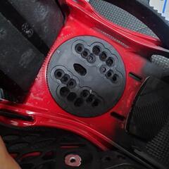 スノーボード　ビンディングの画像