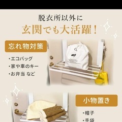 新品　折りたたみ式マグネットラックの画像