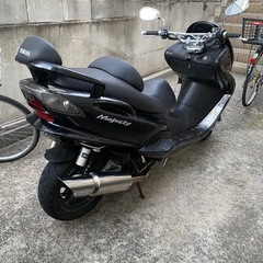 マジェスティ125cc不動　部品取りの画像