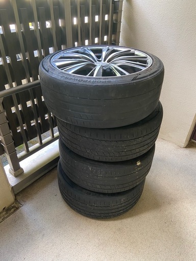 ホイールタイヤ4本セット. 225/40zr18