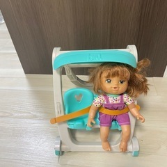 baby alive ベビーカーお人形セットの画像