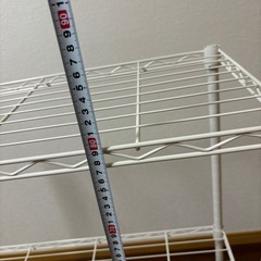【美品】ニトリ・スチールラックの画像