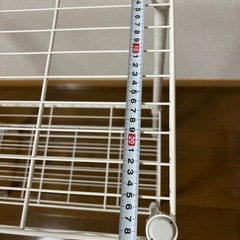【美品】ニトリ・スチールラックの画像