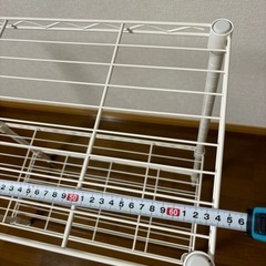 【美品】ニトリ・スチールラックの画像