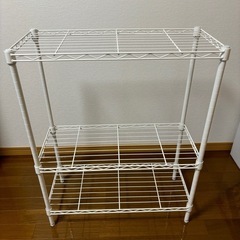 【美品】ニトリ・スチールラック