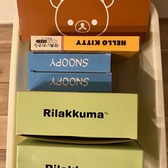 【未使用品】　リラックマ　スヌーピー ハローキティ　のお皿