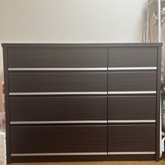 【お話中】4段　木製タンス