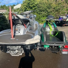 ジェットスキートレーラーセットの画像