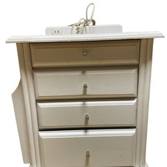 ベッドサイドデスク　収納ケース