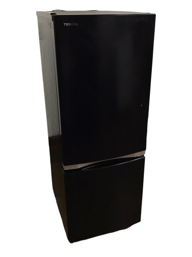 【直接引取歓迎！】TOSHIBA 東芝　2ドアノンフロン冷凍冷蔵庫　GR-S15BS（K）2021年製（埼玉県川越市）