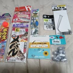 お取引終了　釣り針セット(メバル、サビキ、ボウズのがれ)他、おまけ付き