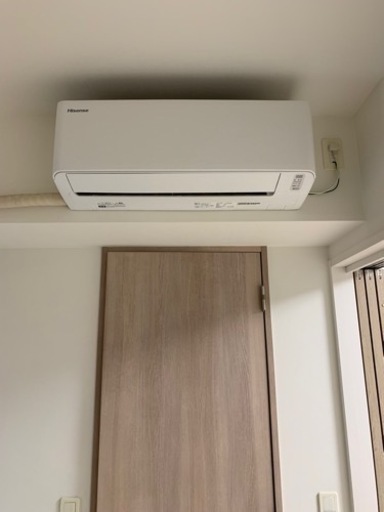 【取り外しできる方限定】エアコン　Hisense