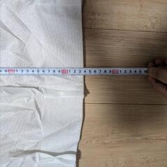 レースカーテン　白　2枚セット　の画像